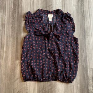 Super Cute Capped Sleeve Top